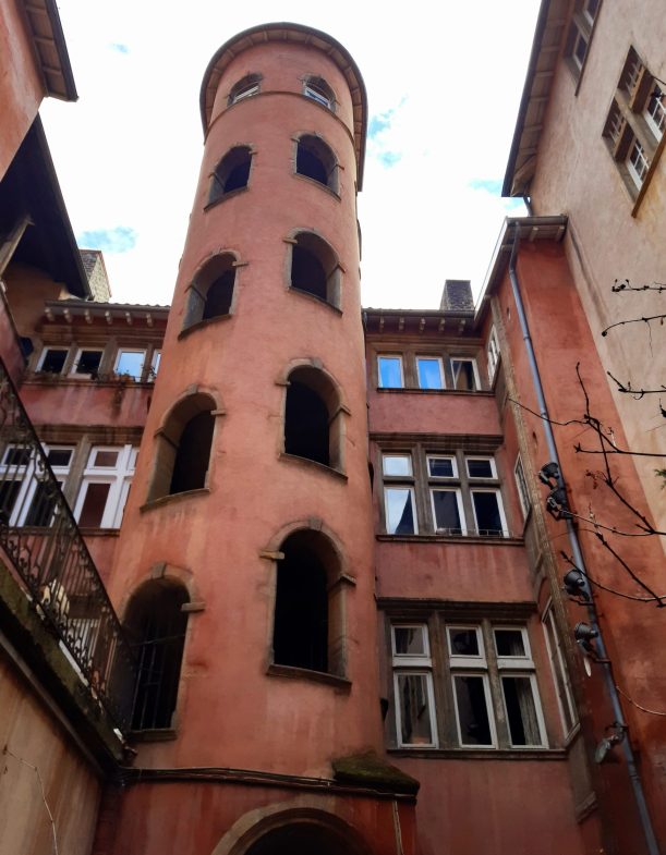 Secret passages of Lyon. Traboules